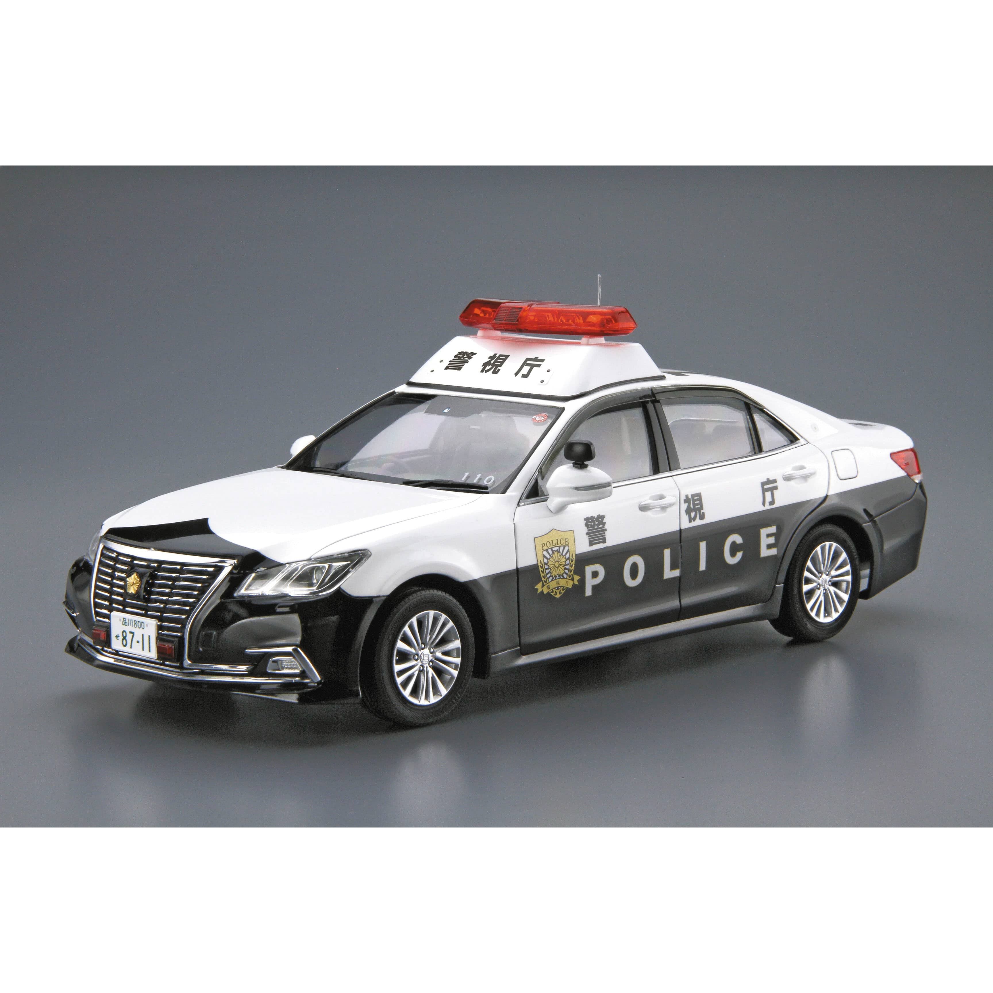 1/24 ザ・モデルカー トヨタ GRS210 クラウン パトロールカー 警ら用