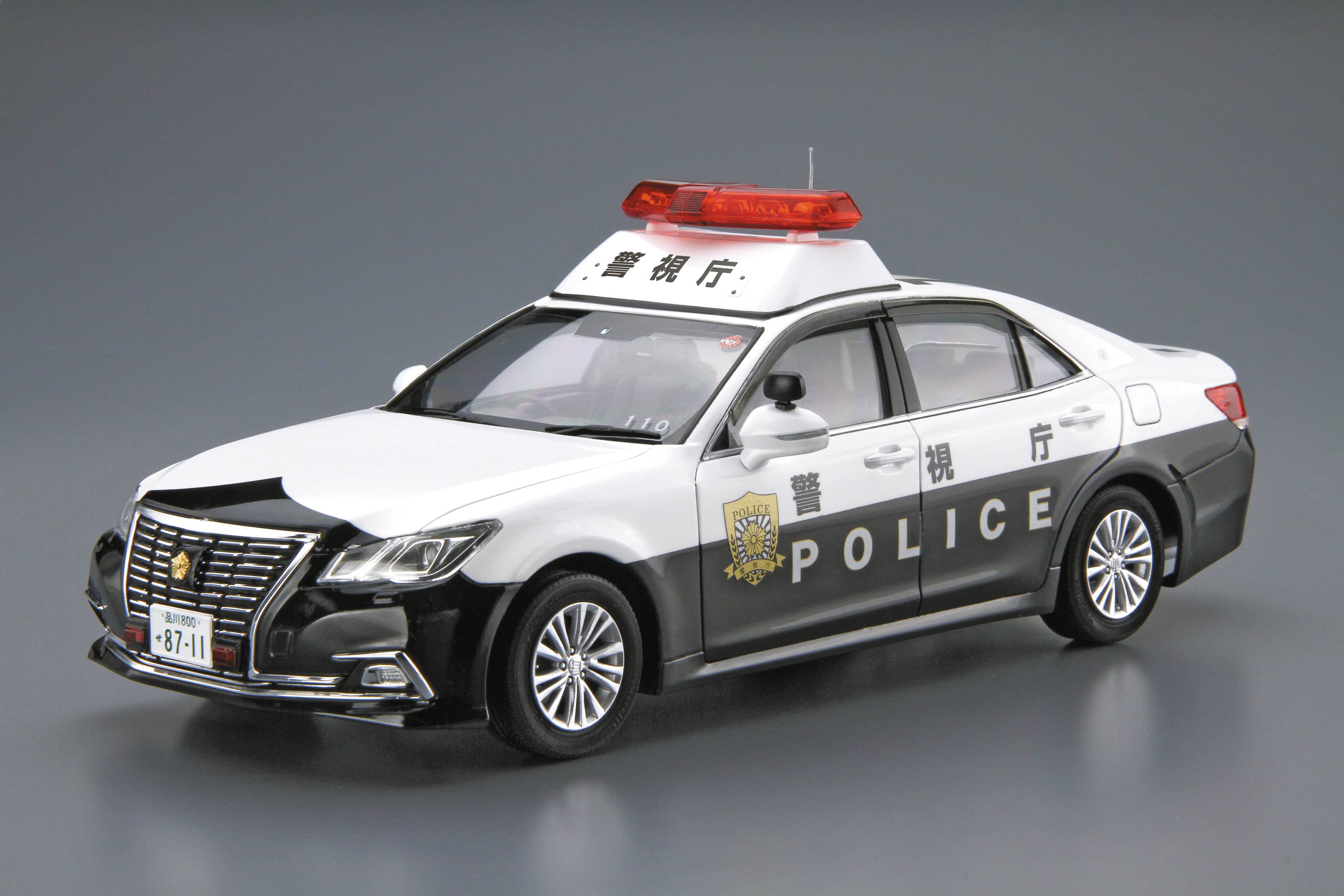 1/24 ザ・モデルカー トヨタ GRS210 クラウン パトロールカー
