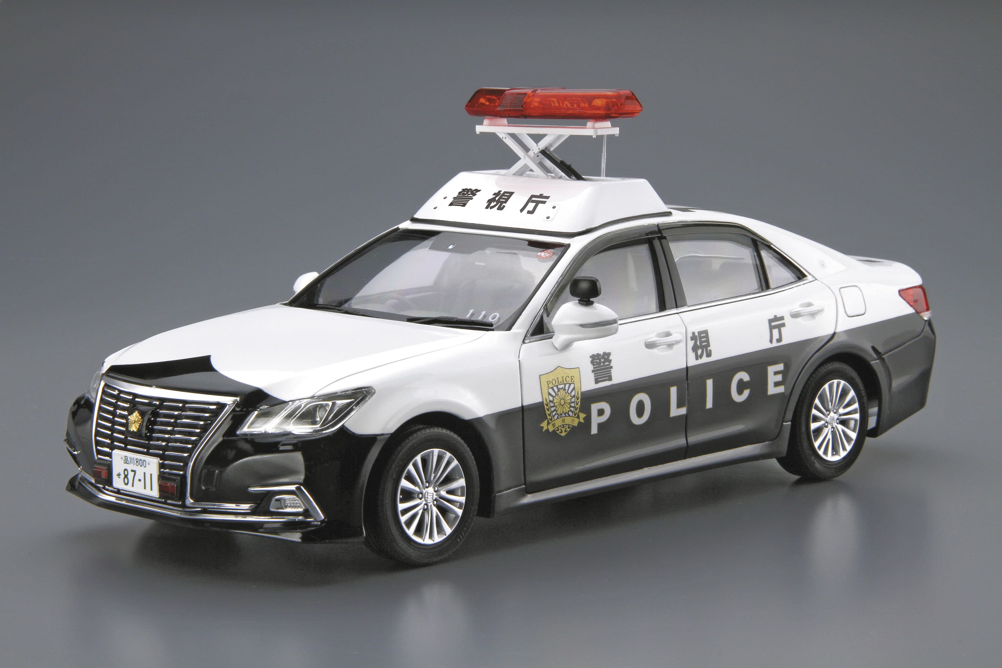 1/24 ザ・モデルカー トヨタ GRS210 クラウン パトロールカー 警ら用