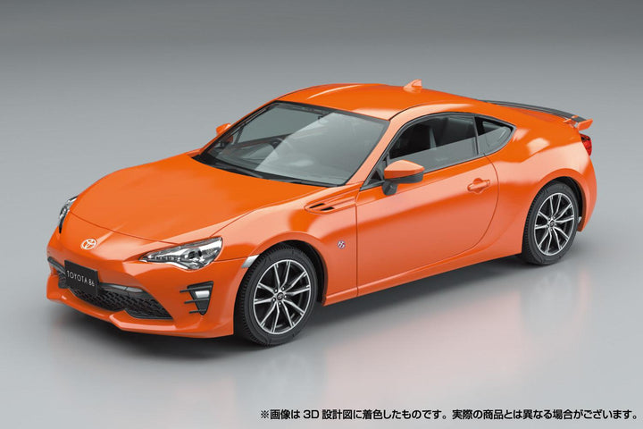 1/32 楽プラ スナップキット トヨタ 86(オレンジメタリック)
