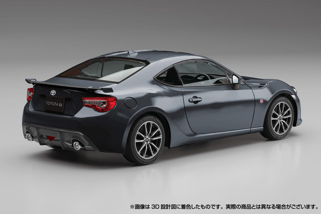1/32 楽プラ スナップキット トヨタ 86(ダークグレーメタリック)