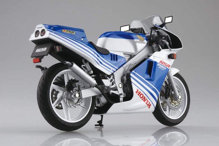 1/12 完成品バイク Honda NSR250R '88 テラブルー/ロスホワイト