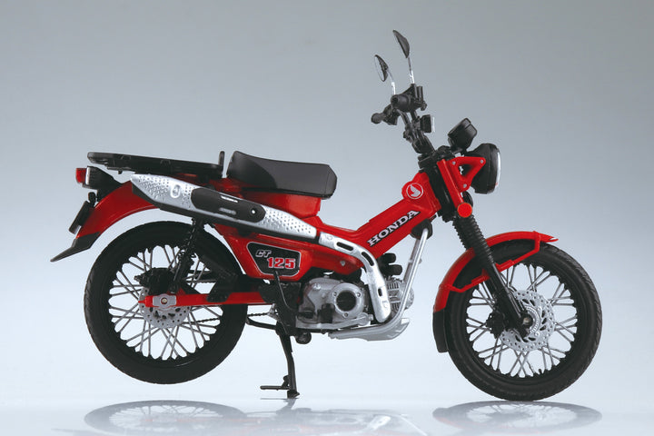 1/12 完成品バイク Honda CT125 ハンターカブ グローイングレッド