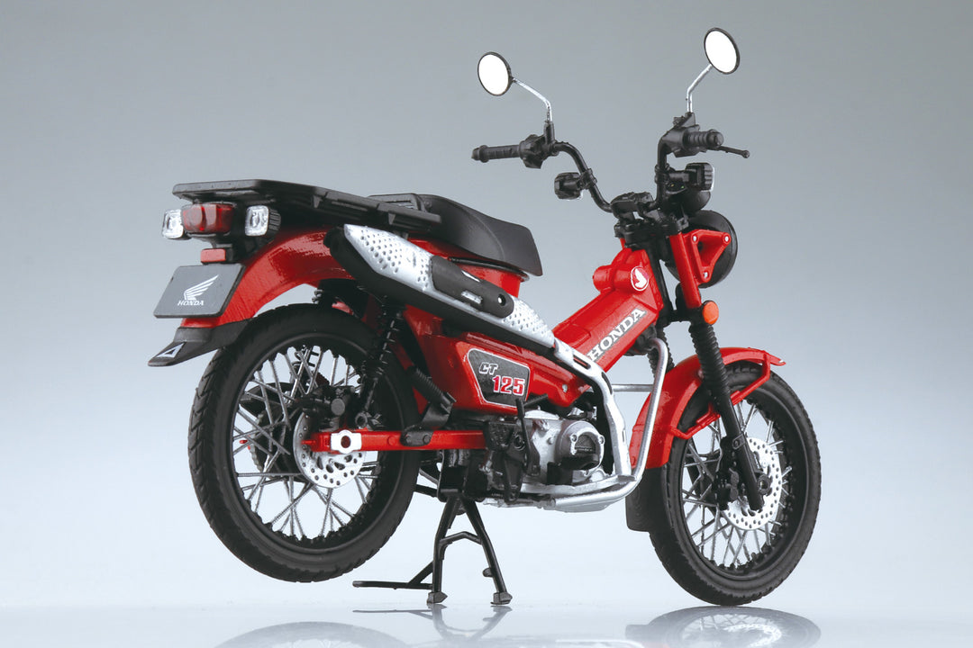 1/12 完成品バイク Honda CT125 ハンターカブ グローイングレッド
