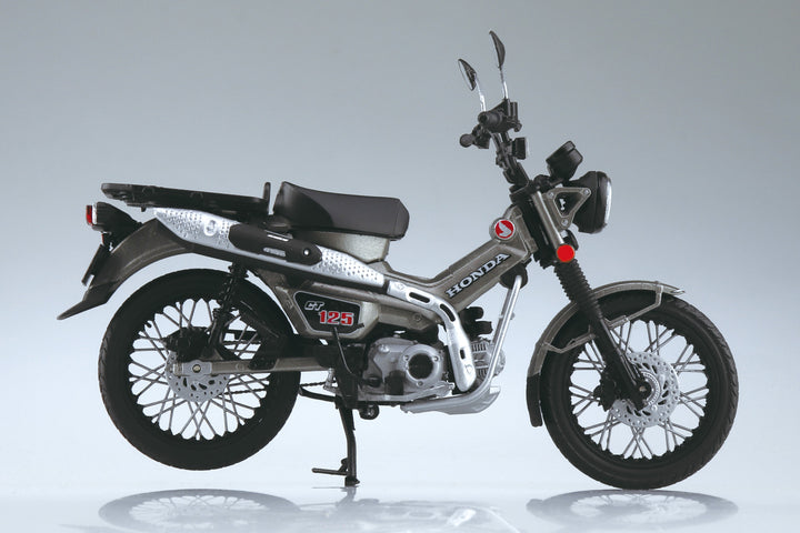 1/12 完成品バイク Honda CT125 ハンターカブ マットアーマードシルバーメタリック