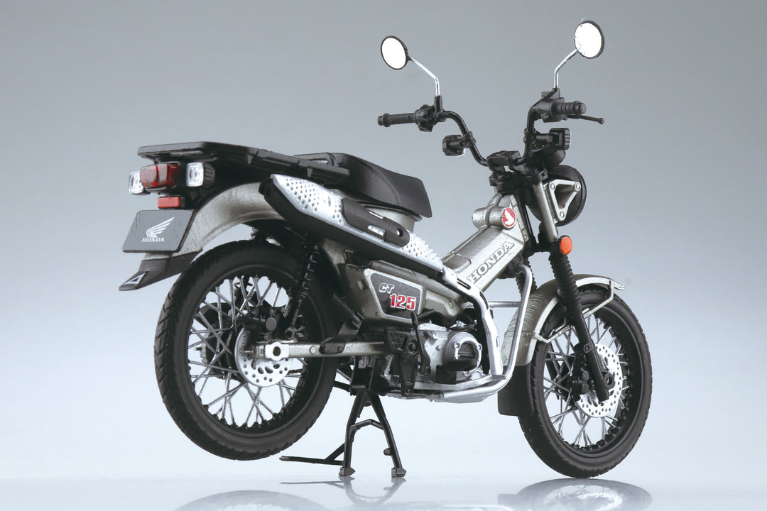 1/12 完成品バイク Honda CT125 ハンターカブ マットアーマードシルバーメタリック