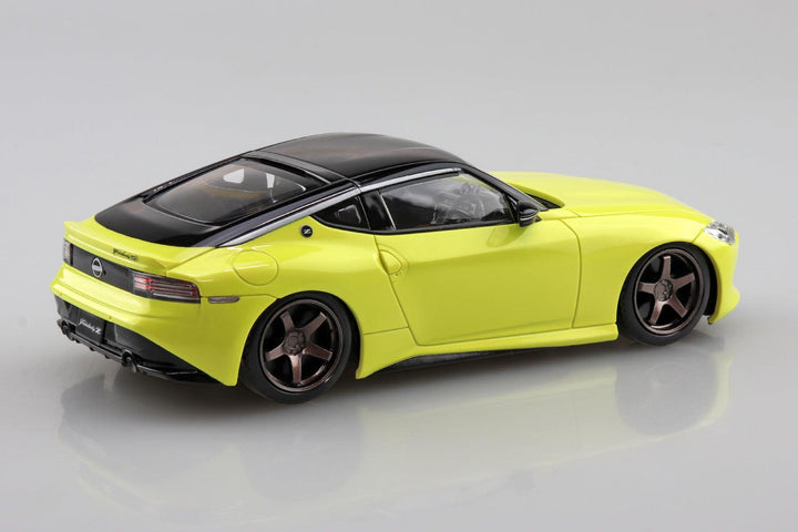 1/32 楽プラ スナップキット ニッサン RZ34 フェアレディZ カスタムホイール(イカズチイエロー)
