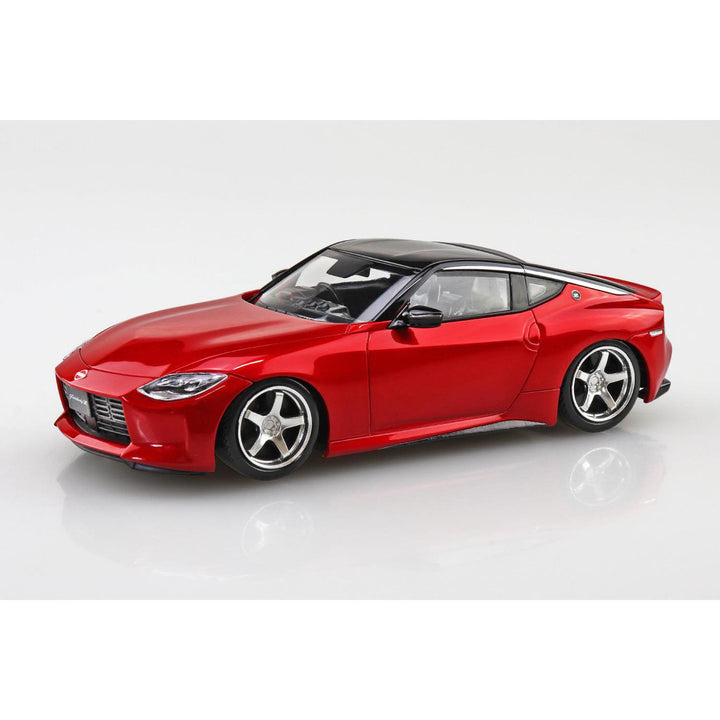 1/32 楽プラ スナップキット ニッサン RZ34 フェアレディZ カスタムホイール (カーマインレッド)