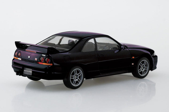 1/32 楽プラ スナップキット ニッサン R33スカイラインGT-R(ミッドナイトパープル）