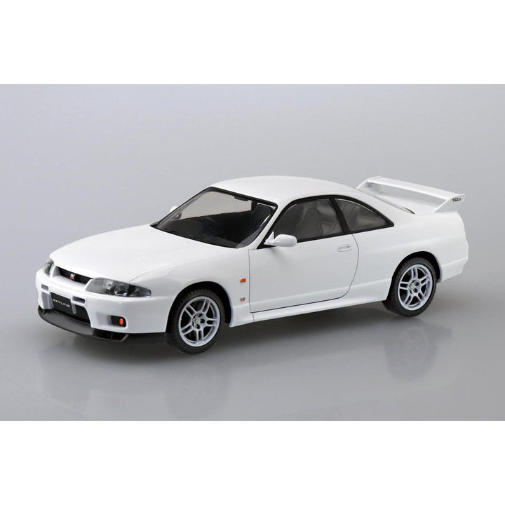 1/32 楽プラ スナップキット ニッサン R33 スカイラインGT-R(ホワイト）