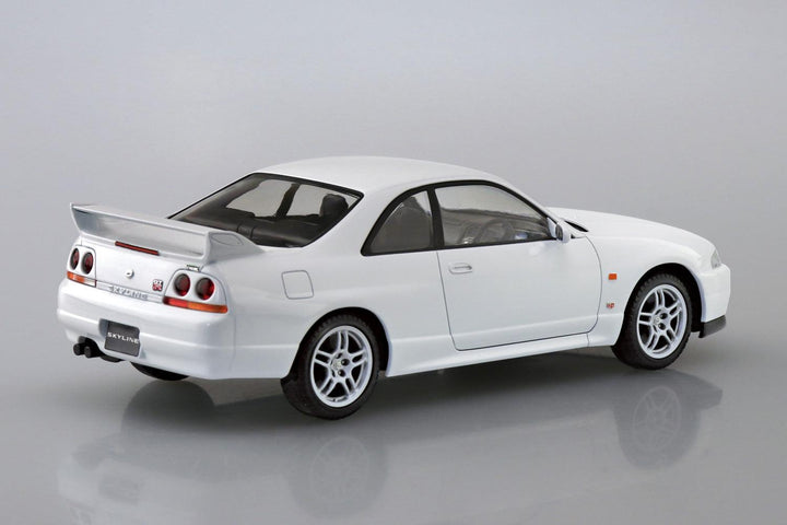 1/32 楽プラ スナップキット ニッサン R33 スカイラインGT-R(ホワイト）