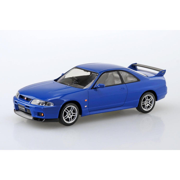 1/32 楽プラ スナップキット ニッサン R33 スカイラインGT-R(ブルー）