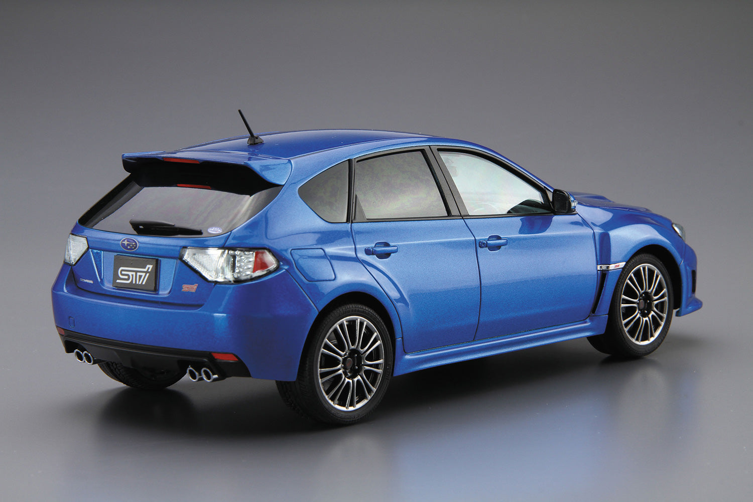 1/24 ザ・モデルカー 1/24 スバル GRB インプレッサWRX STI '10