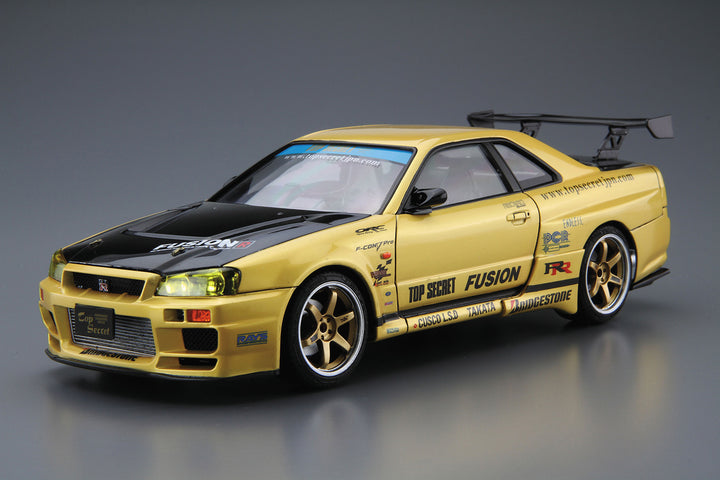 1/24 ザ・チューンドカー 1/24 トップシークレット BNR34 スカイラインGT－R '99 (ニッサン)