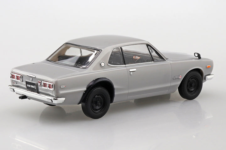 1/32 楽プラ スナップキット ニッサン C10 スカイライン 2000GT-R(シルバー)