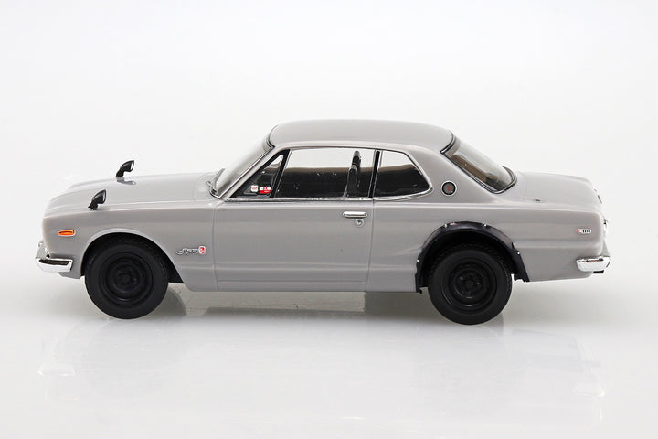 1/32 楽プラ スナップキット ニッサン C10 スカイライン 2000GT-R(シルバー)