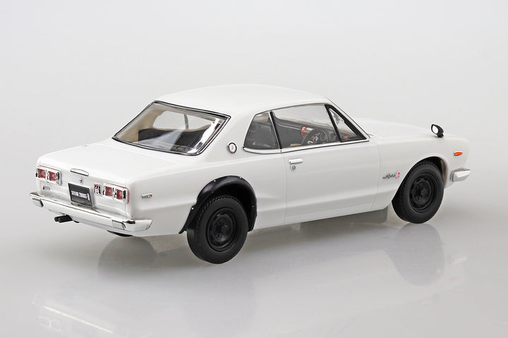 1/32 楽プラ スナップキット ニッサン C10 スカイライン 2000GT-R(ホワイト)