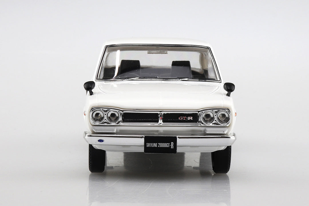1/32 楽プラ スナップキット ニッサン C10 スカイライン 2000GT-R(ホワイト)