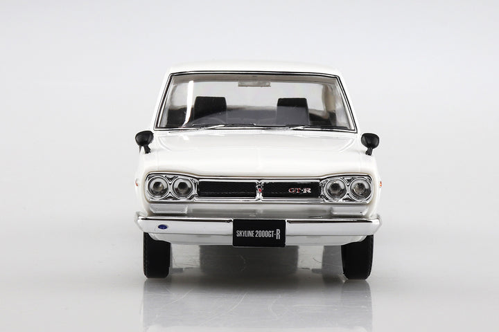 1/32 楽プラ スナップキット ニッサン C10 スカイライン 2000GT-R(ホワイト)