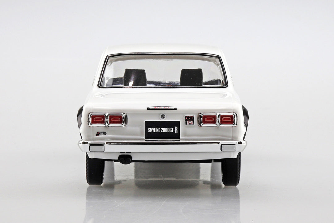 1/32 楽プラ スナップキット ニッサン C10 スカイライン 2000GT-R(ホワイト)