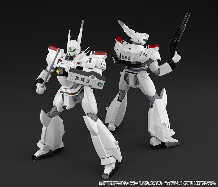 ACKS AV-98 イングラム2号機 + 98式特型指揮車セット 1/43スケール