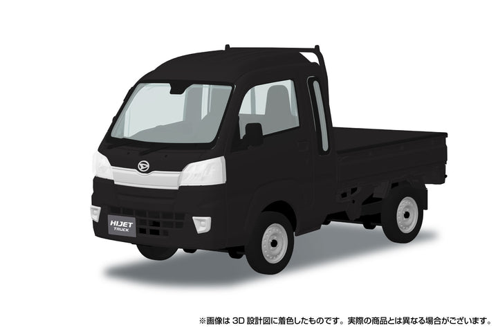 1/32 楽プラ スナップキット ダイハツ S500P ハイゼット トラック ジャンボ （ブラックマイカメタリック）