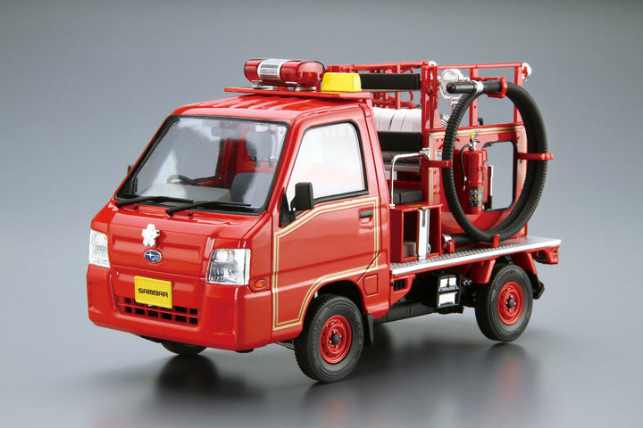 1/24 ザ・モデルカー スバル TT2 サンバー 消防車 '11