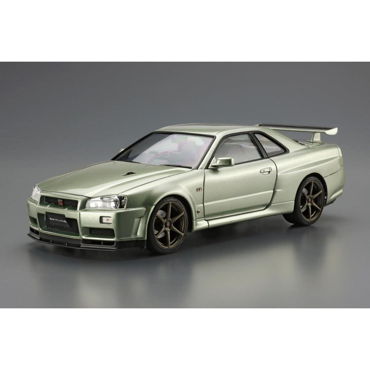 1/24 ザ・モデルカー ニッサン BNR34 スカイラインGT-R V-specⅡ Nur. '02