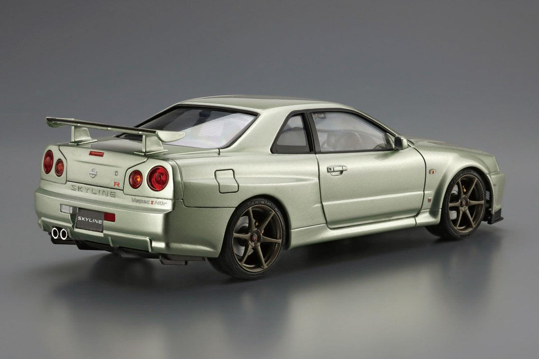 1/24 ザ・モデルカー ニッサン BNR34 スカイラインGT-R V-specⅡ Nur. '02