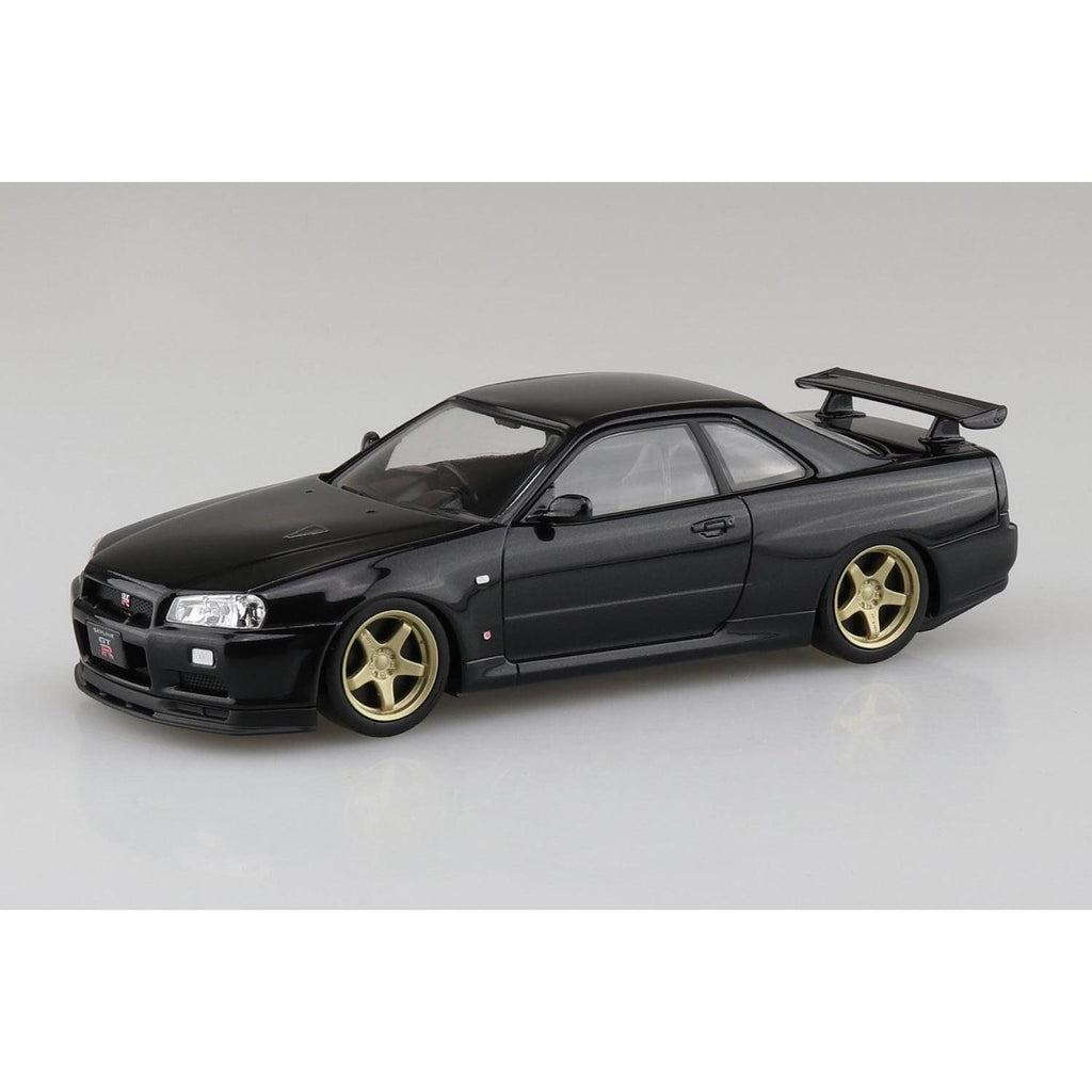 1/32 楽プラ スナップキット ニッサン R34スカイラインGT-R カスタム