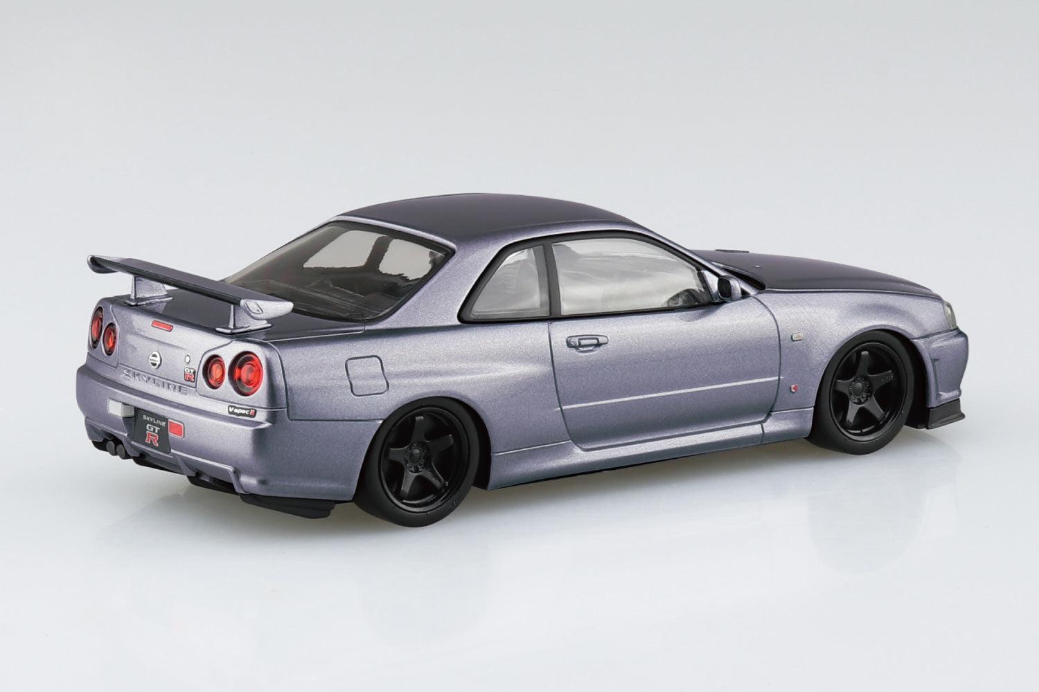 1/32 楽プラ スナップキット ニッサン R34スカイラインGT-R