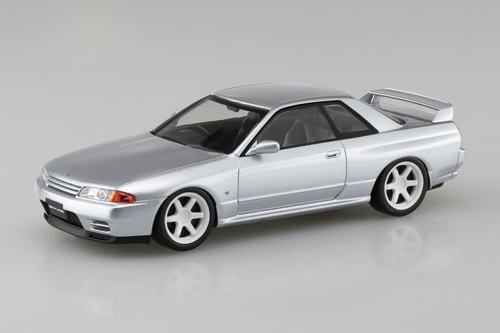 1/32 楽プラ スナップキット ニッサン R32スカイラインGT-R カスタムホイール（スパークシルバー）