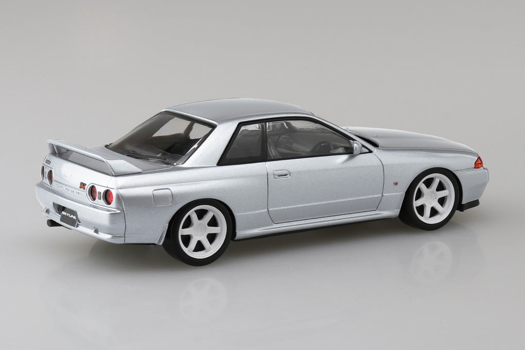 1/32 楽プラ スナップキット ニッサン R32スカイラインGT-R カスタムホイール（スパークシルバー）
