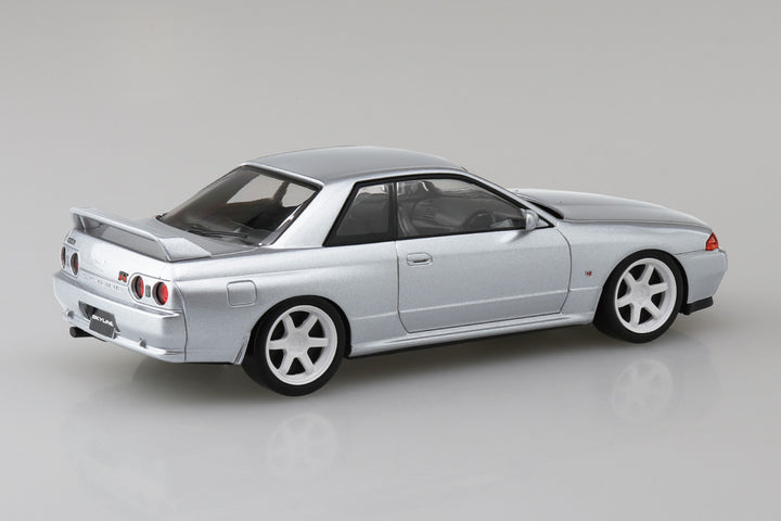 1/32 楽プラ スナップキット ニッサン R32スカイラインGT-R カスタムホイール（スパークシルバー）