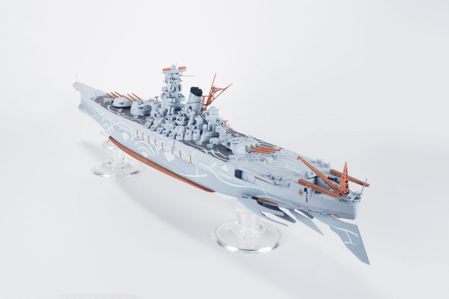 みかみか 1／1000エンケラドゥス守備隊Ｄ級E23.E24 1/700 蒼き鋼のアルペジオ-アルス・ノヴァ- 霧の艦隊 総旗艦 超戦艦