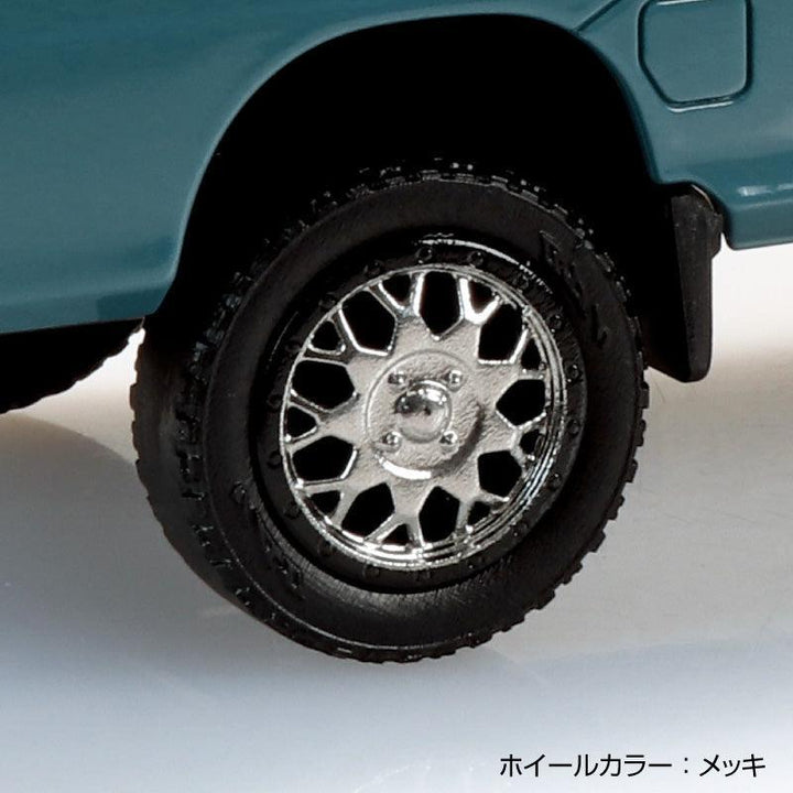 1/32 楽プラ スナップキット スバル サンバー トラック カスタムホイール（ブルーグレー）
