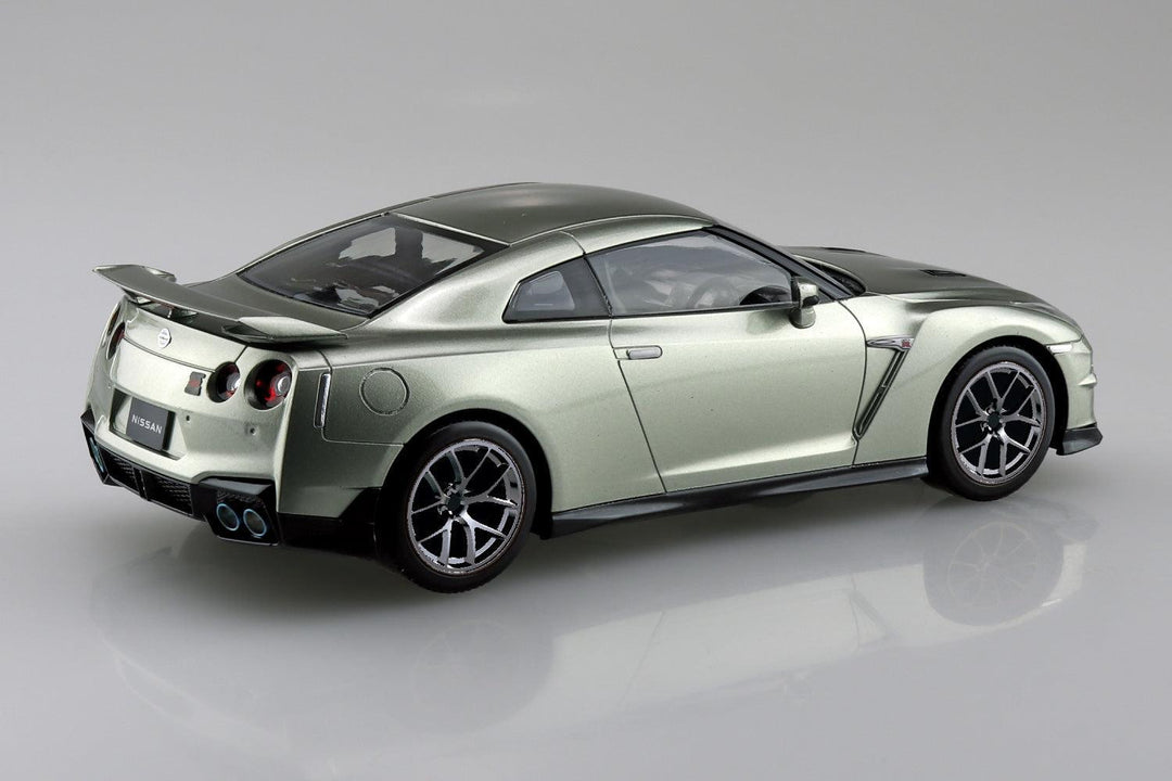 1/32 楽プラ スナップキット ニッサン R35 NISSAN GT-R 2024 カスタムホイール（ミレニアムジェイド）