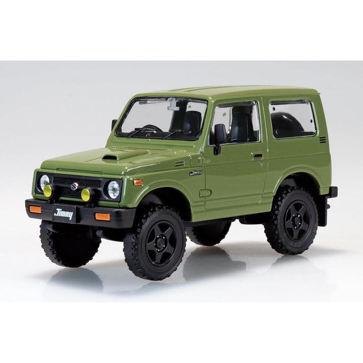 1/32 楽プラ スナップキット スズキ JA11 ジムニー カスタムホイール（オリーブグリーン）