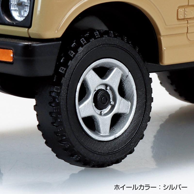 1/32 楽プラ スナップキット スズキ JA11 ジムニー カスタムホイール（カーキ）