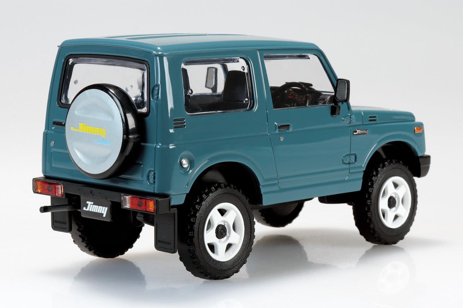 【じみー】ジムニーJA11ATオーダーパーツ3点setオリジナルキット 1/32 楽プラ スナップキット スズキ JA11 ジムニー カスタムホイール
