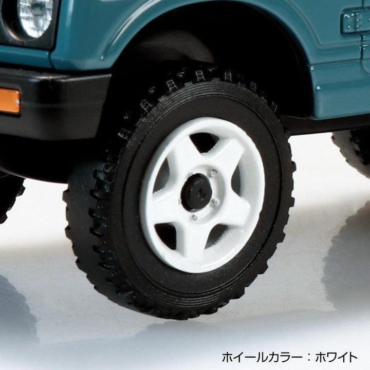 1/32 楽プラ スナップキット スズキ JA11 ジムニー カスタムホイール（ブルーグレー）