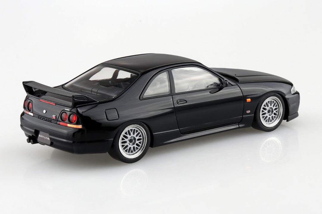 1/32 楽プラ スナップキット ニッサン R33スカイラインGT-R カスタムホイール（ブラック）