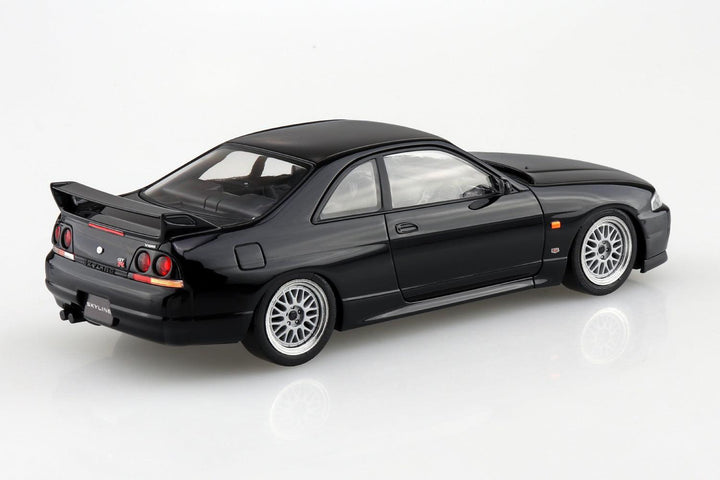 1/32 楽プラ スナップキット ニッサン R33スカイラインGT-R カスタムホイール（ブラック）