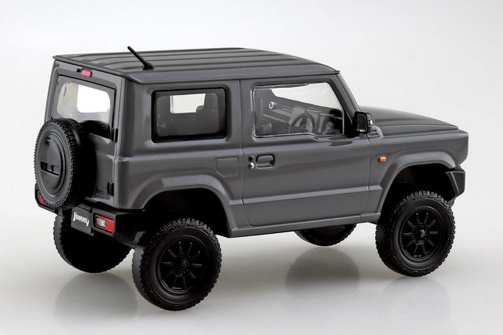 1/32 楽プラ スナップキット スズキ JB64 ジムニー カスタムホイール（ミディアムグレー）