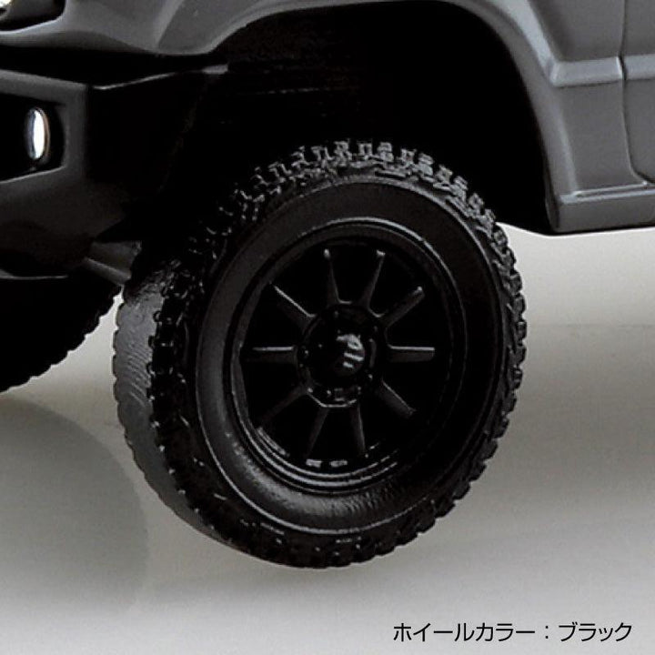 1/32 楽プラ スナップキット スズキ JB64 ジムニー カスタムホイール（ミディアムグレー）