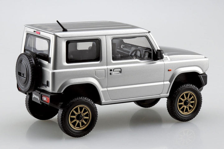 1/32 楽プラ スナップキット スズキ JB64 ジムニー カスタムホイール（シルキーシルバーメタリック）