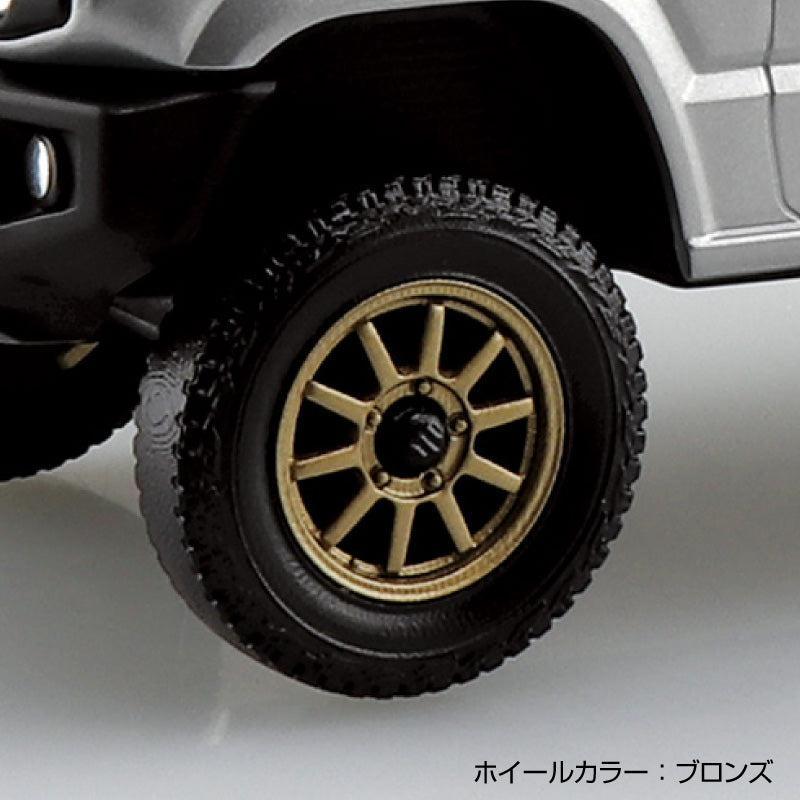 1/32 楽プラ スナップキット スズキ JB64 ジムニー カスタムホイール（シルキーシルバーメタリック）
