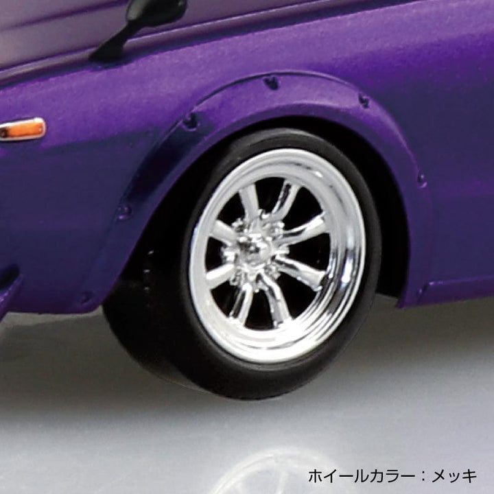 1/32 楽プラ スナップキット ニッサン C110スカイラインGT-R カスタム（メタリックパープル）