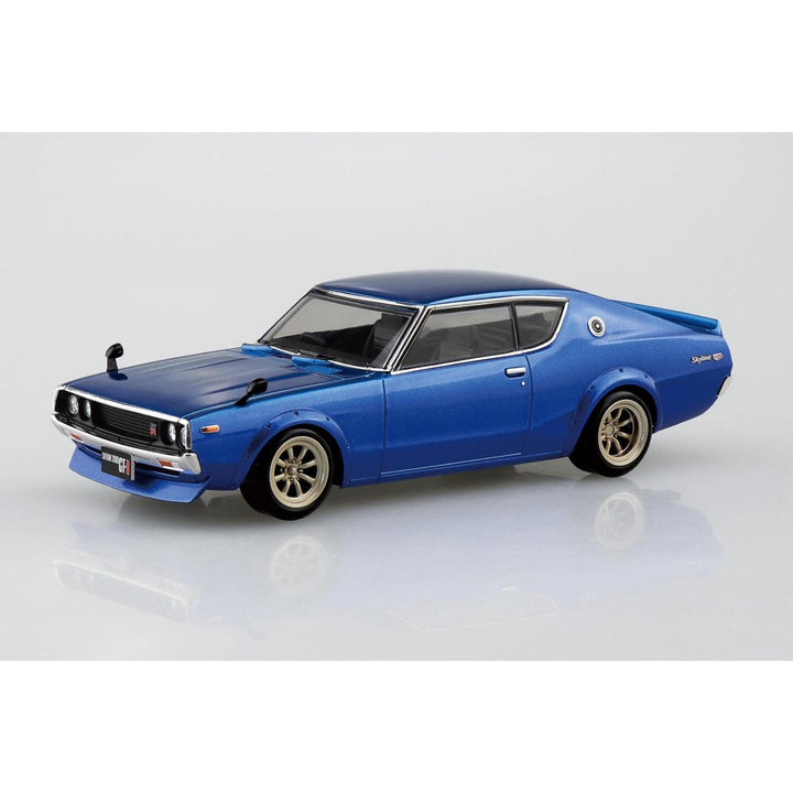 1/32 楽プラ スナップキット ニッサン C110スカイラインGT-R カスタム（メタリックブルー）
