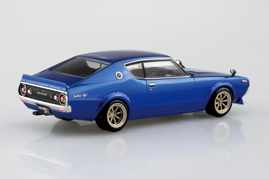 1/32 楽プラ スナップキット ニッサン C110スカイラインGT-R カスタム（メタリックブルー）